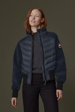 Ropa Canada Goose Mujer Outlet - HyBridge Forro Polar Azul Oscuro Marino JP6017384